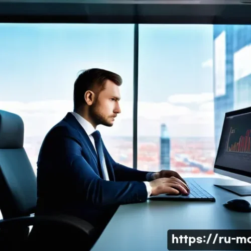Home 31 경영컨설턴트의 커리어 패스 - A professional business consultant working in a modern office environment, wearing formal business a...